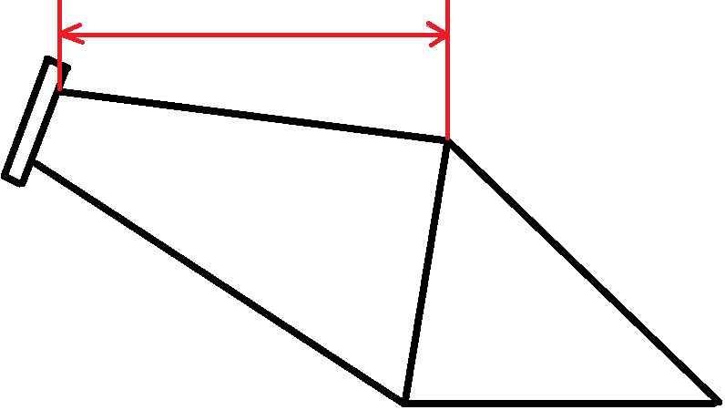 Эффективная длина верхней трубы велосипеда